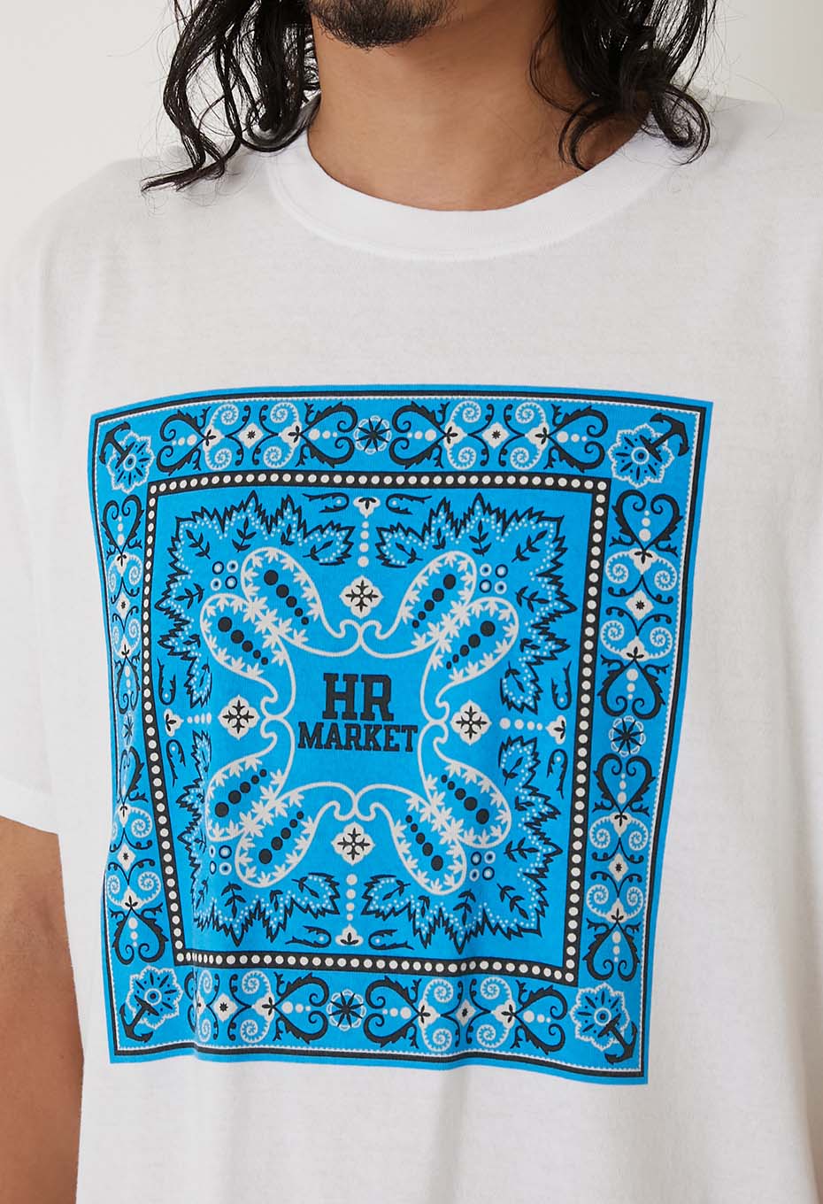 Admiralウェア バンダナ柄Tシャツ 青 3点セット Admiralウェア