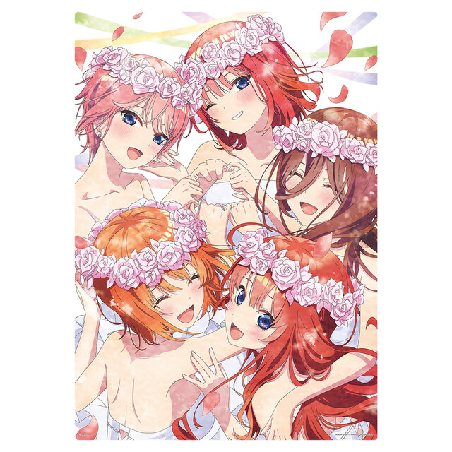一番くじ「五等分の花嫁」が発売開始！中野五姉妹が美しいドレス姿に