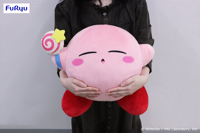 星のカービィ』まんぷくで幸せそうなカービィに癒される…BIGサイズな