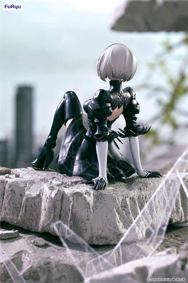 魅惑の太ももでおさえてくれる！「NieR:Automata Ver1.1a」より「2B