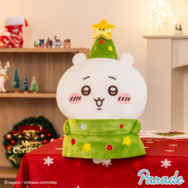 ちいかわ」クリスマスプレゼントとして迎えたい…！サンタさんが