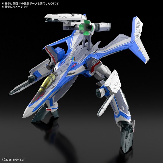 マクロスΔ」ハヤテの「VF-31J ジークフリード」がHGプラモ化！組み立て