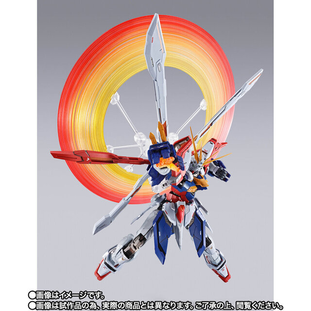 METAL BUILD「ゴッドガンダム弐」抽選販売が実施中！唸るような躍動感