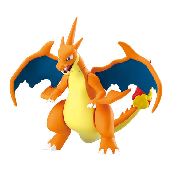 ポケモン』メガリザードンX/Yが、高級ガシャポンで組立可動フィギュア