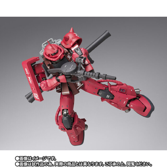シャア専用高機動型ザクII」がG.F.F.M.C.で立体化！“大人の鑑賞に堪え