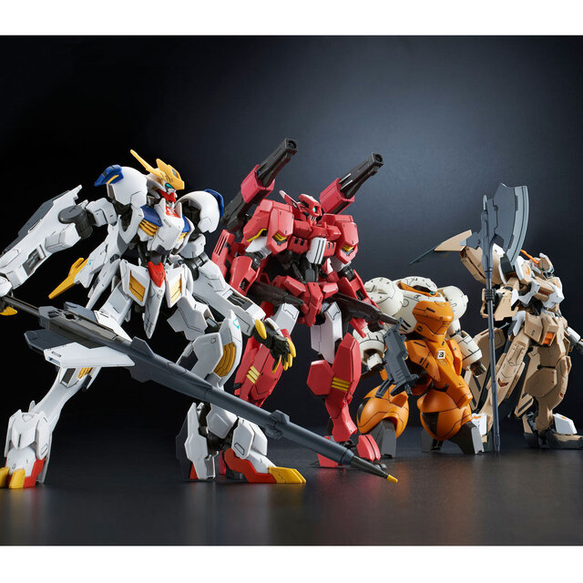 HGガンプラ「バルバトスルプスレクス」「グシオンリベイクフルシティ