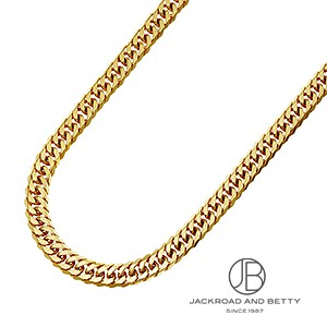 K18 6面 ダブル 30g 50cm ネックレス 造幣局刻印有り[] necklace