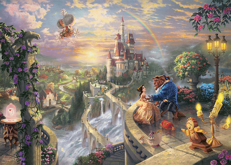 TEN-D2000-624 ディズニー Beauty and the Beast Falling in Love