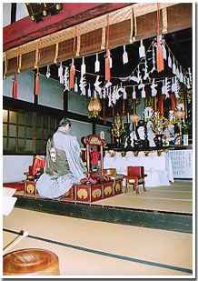 祈祷初め of 遠寿院
