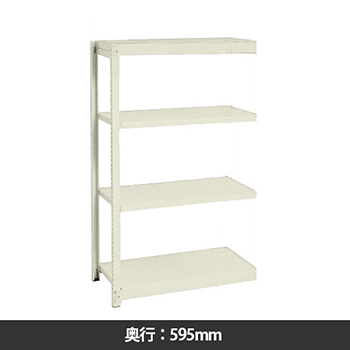 6H64FS-Z269 オカムラ 軽量棚 段100kg 天地4段 単体型 1800高さ 1840幅