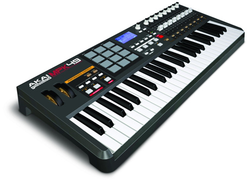 AKAI/USB MIDIコントローラー/MPK49 -DJ機材アナログレコード専門店