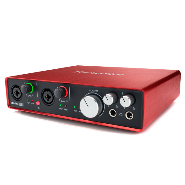Focusrite/オーディオインターフェイス/Scarlett 6i6 G2☆Ableton Live
