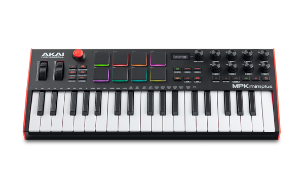 AKAI Professionalの新たなMIDIキーボード、MPK mini plusをご紹介