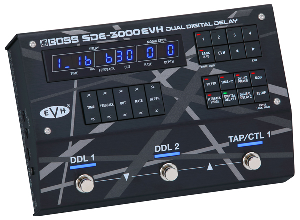 SDE-3000EVH：最強タッグ！RolandのデジタルディレイSDE-3000EVHをご