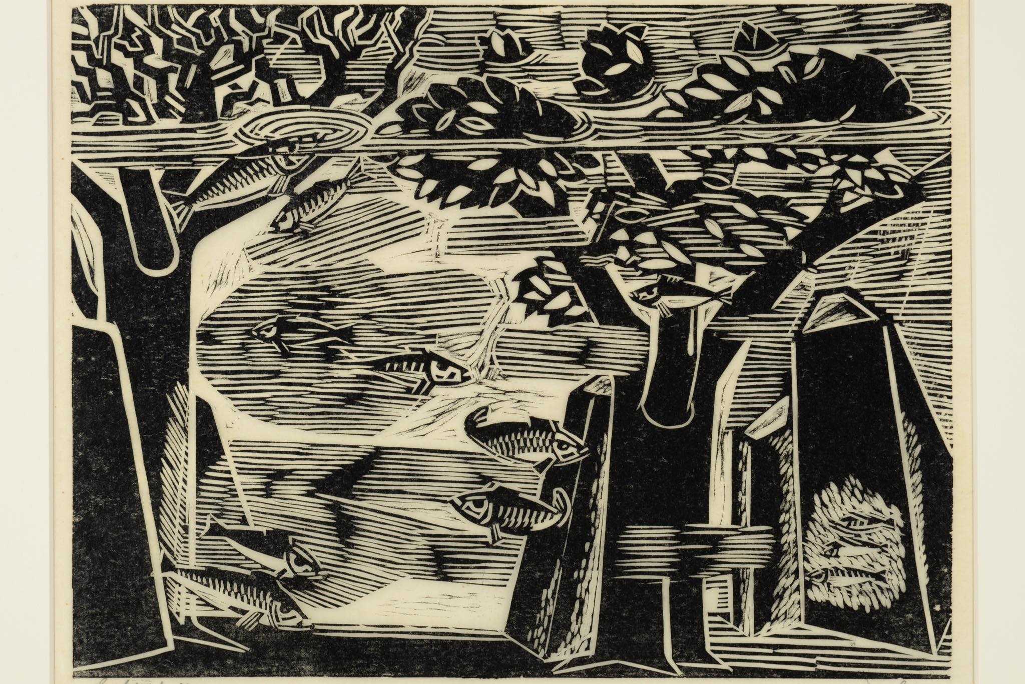Axel Salto Woodcut work 1934 as03｜Luca Scandinavia | 北欧