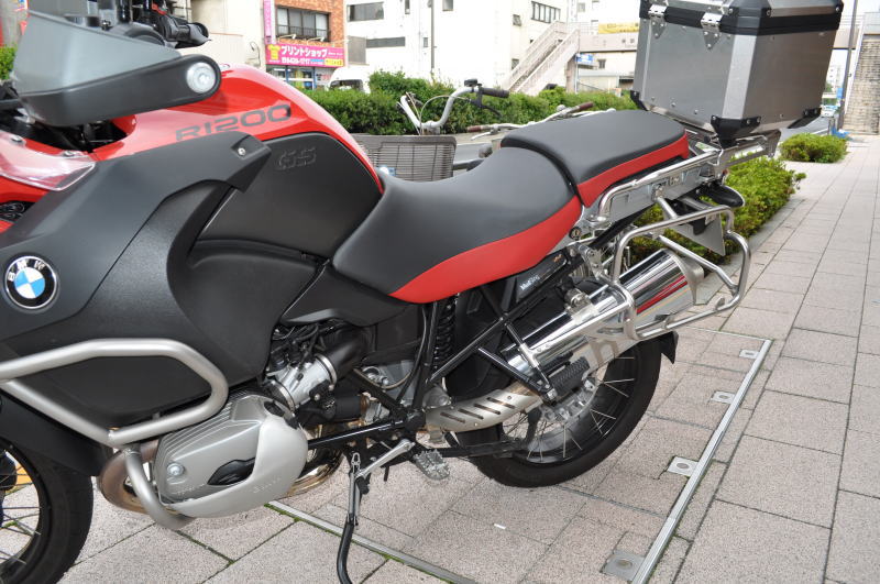 河名シート製作所 シート加工紹介 BMW R1200GS ADV（空冷）