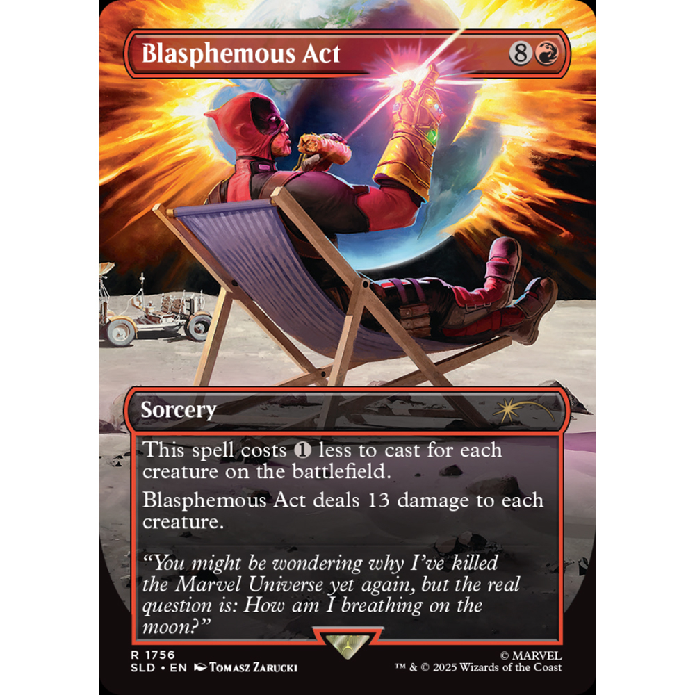 MtG: Secret Lair X Marvel: Deadpool, Nonfoil | Card Games
