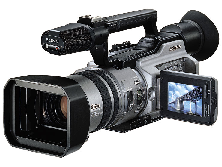 DCR-VX2100 商品の写真 | デジタルビデオカメラ Handycam ハンディカム