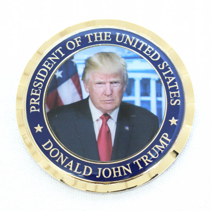 米軍グッズ メダル ドナルド・トランプ 第45代アメリカ合衆国大統領