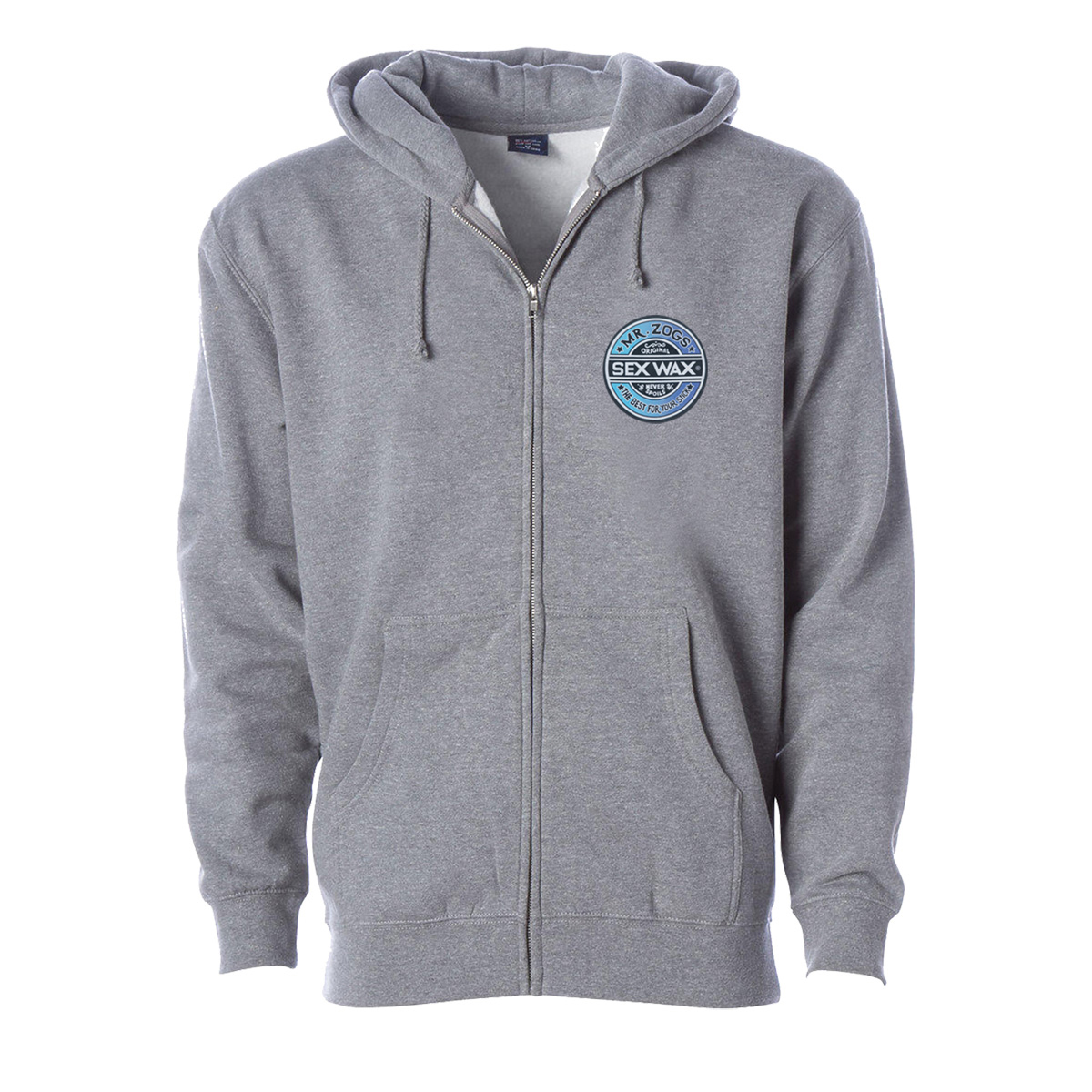 Sexwax Fade: Men's Zip Sweatshirt | 05HZ | Mr. Zog's Surfboard Wax