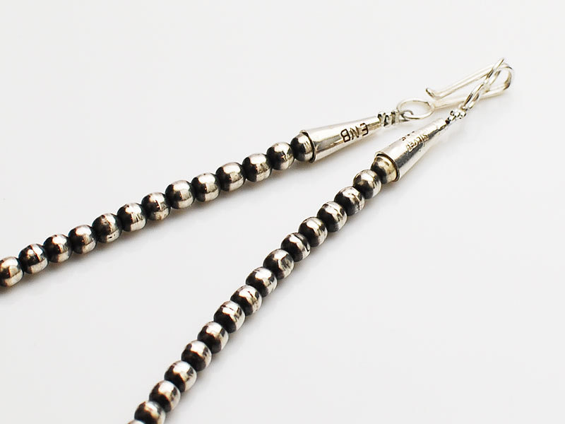 Navajo Pearl Necklace / 4mm/INDIAN JEWELRY（インディアンジュエリー