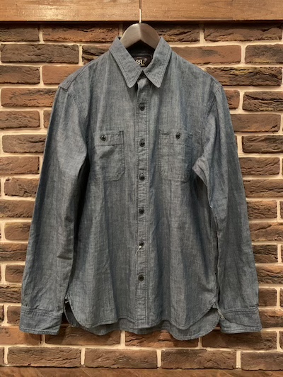 RRL等の通販サイト【RHYTHM】RRL(ダブルアールエル) L/S CHAMBRAY
