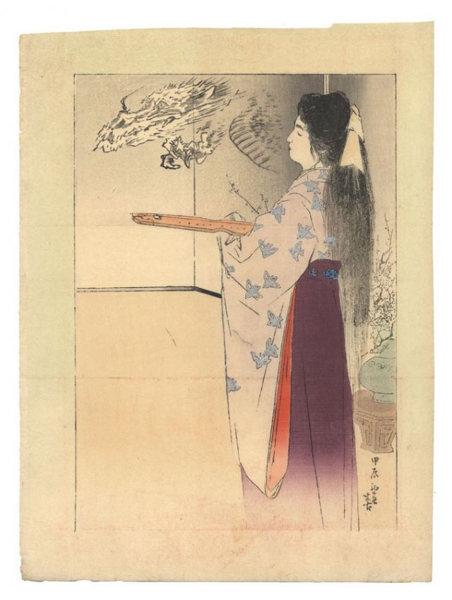 梶田半古「木版口絵」 | 山田書店美術部オンラインストア