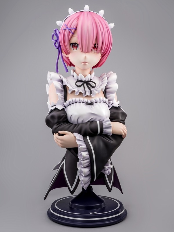 Re:ゼロ」ラム、“等身大”胸像フィギュア登場！近くにいるリアル感が