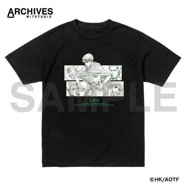 進撃の巨人」“WIT STUDIO”の原画がグッズに！エレン、リヴァイ達の戦い