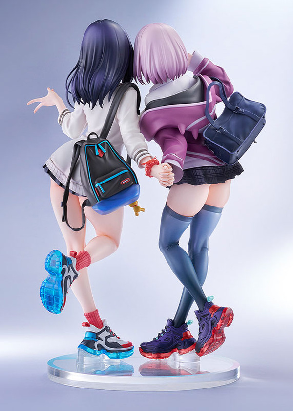 SSSS.GRIDMAN」より六花＆アカネのコンビが立体化！ イラストを再現