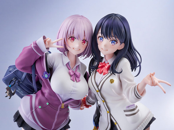 SSSS.GRIDMAN」より六花＆アカネのコンビが立体化！ イラストを再現