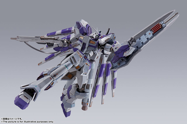貴様を倒せればアクシズは、止められる！「Hi-νガンダム」がMETAL