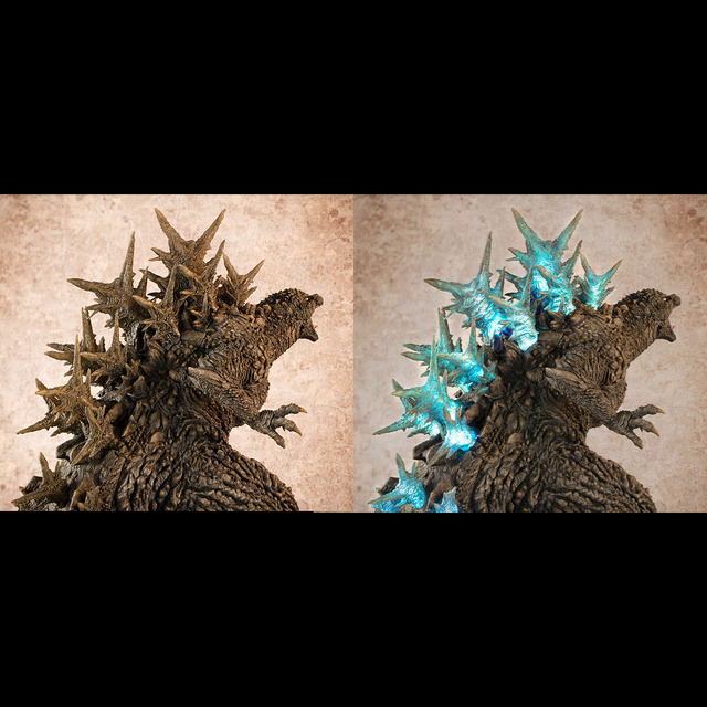 ゴジラ-1.0」発光！咆哮！ 銀座強襲時のゴジラが立体化！ LED発光