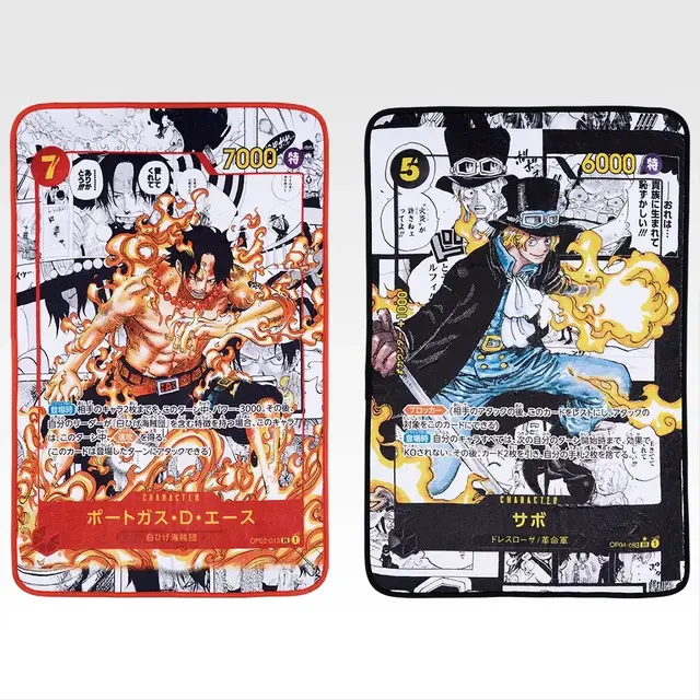 ワンピース」尾田先生描きおろしカードが立体化！ルフィのド迫力の