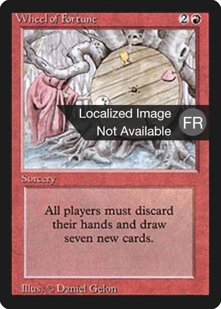 Wheel of Fortune Price From Revised Edition (Foreign Black Border) FBB