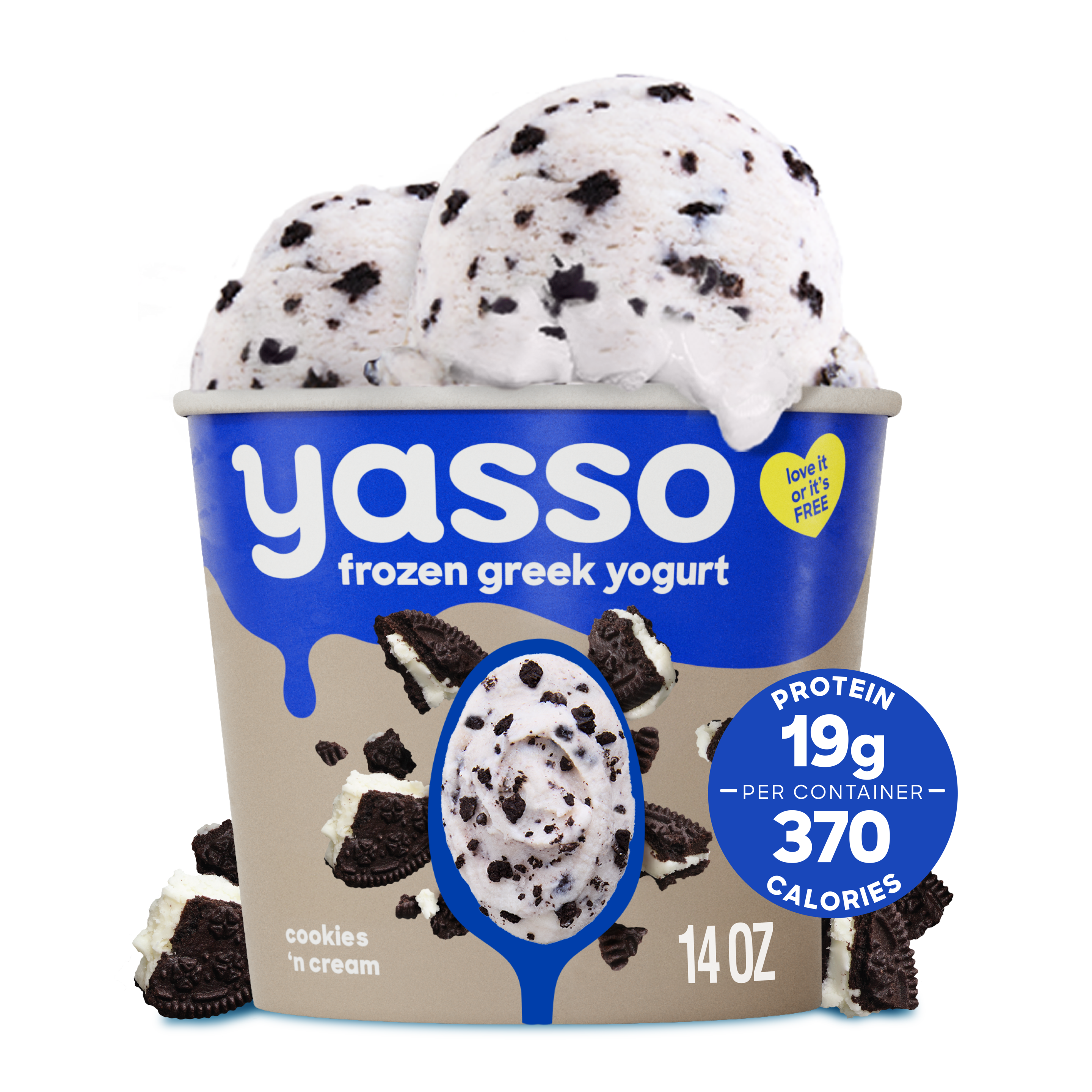 Cookies 'n Cream | Yasso Frozen Greek Yogurt