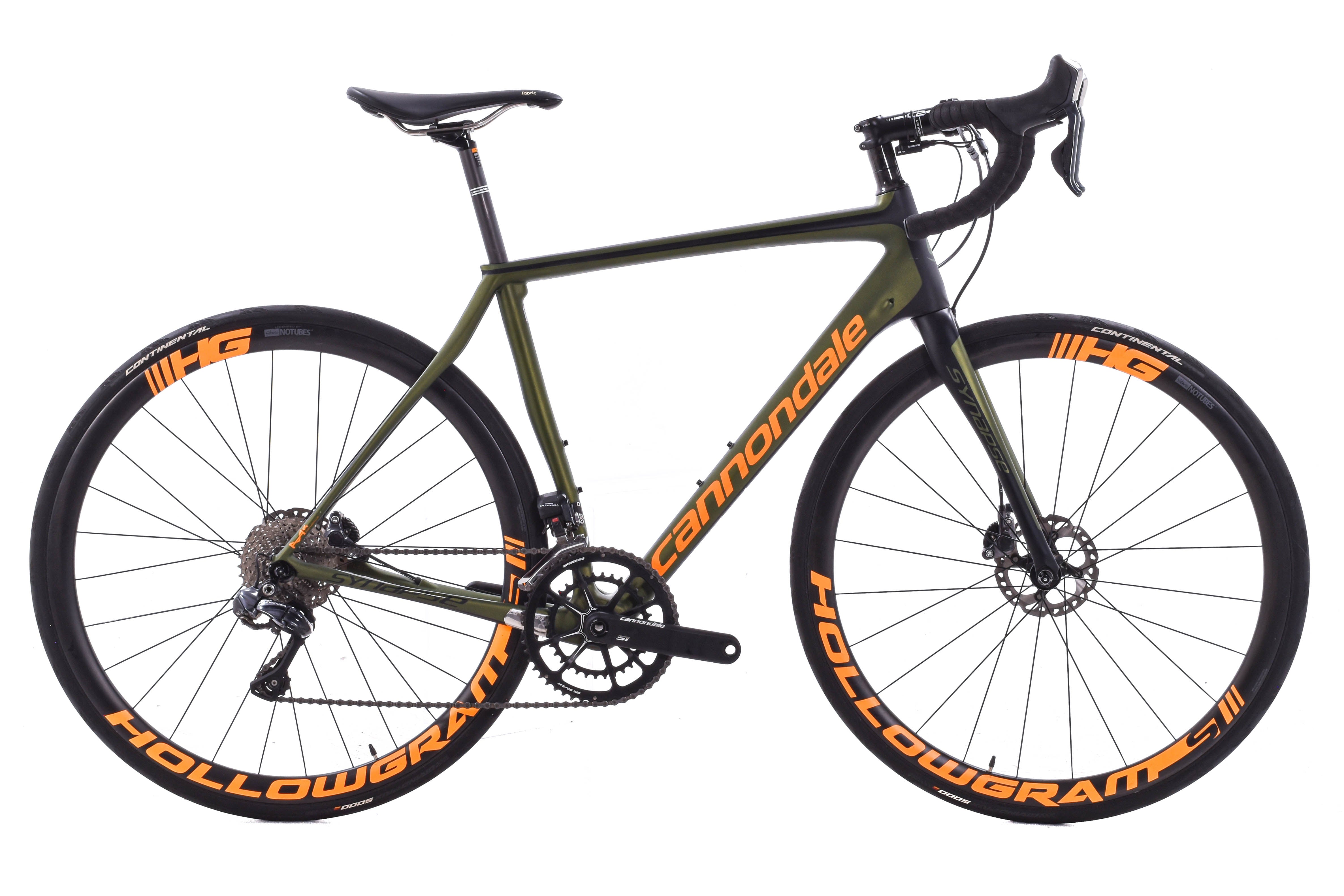 USED 2017 Cannondale Synapse Hi-MOD Disc Ultegra Di2 54cm 2x11 Speed C