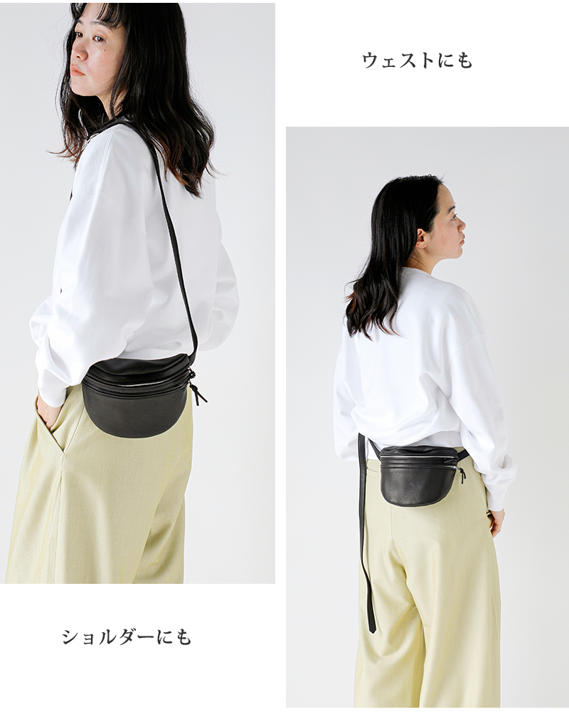 美品 アエタAeta ディアレザー ウエストポーチ ボディ バッグ Sサイズ Aeta アエタ ディアレザー ショルダー ポーチ Sサイズ “DEER” da111-yo