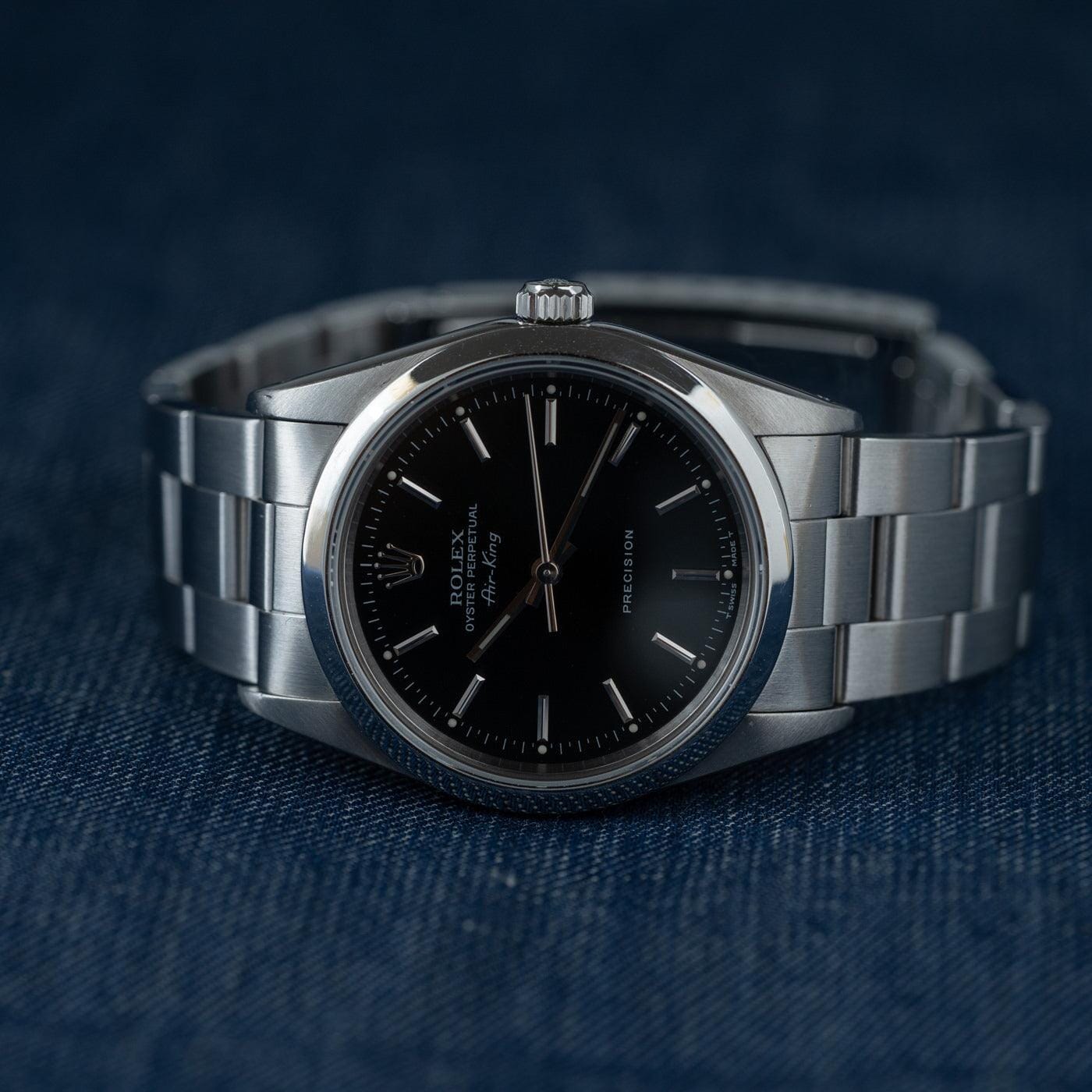 ロレックス エアキング 14000 ブラック 1990年代 / ROLEX Air-King