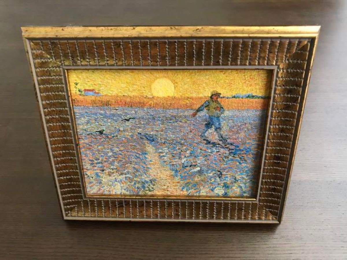 ゴッホ 絵画 ミニフレーム 種まく人 + ポストカード3枚｜Yahoo!フリマ