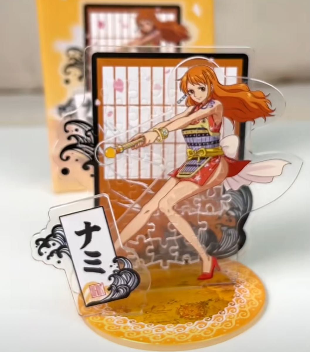 ワンピース ONE PIECE 中国 海外限定 ナミ パズルアクリルスタンド