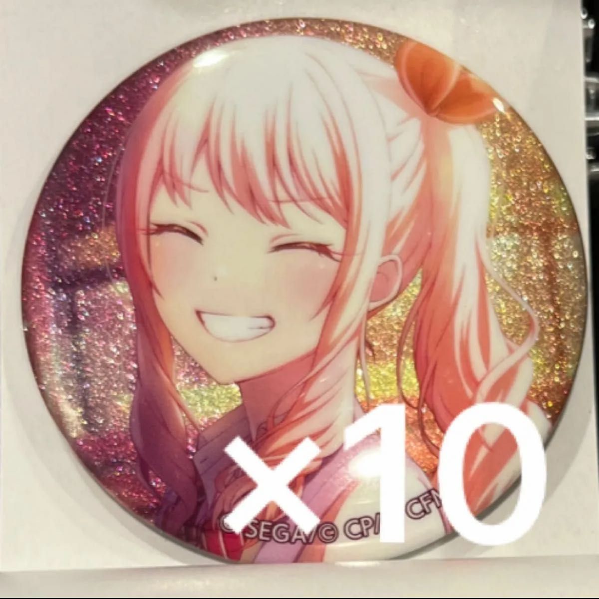 暁山瑞希 プロセカ プロジェクトセカイ 缶バッジ グリッター缶バッジ