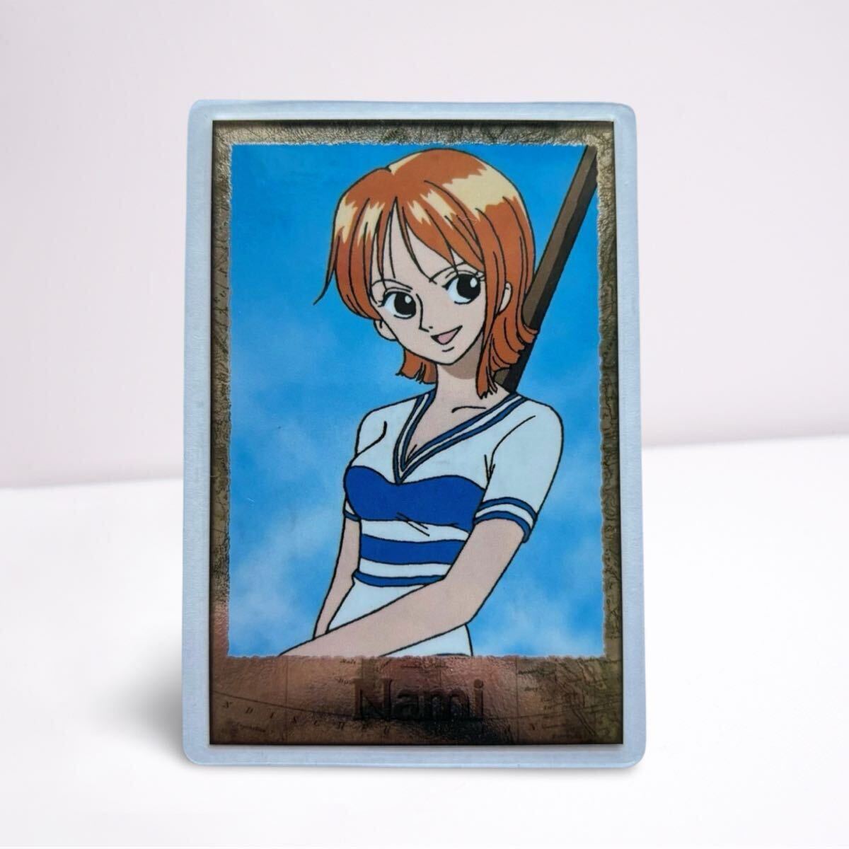 希少】ONE PIECE ワンピース ナミ ラミネートカード ラミカ アニメ初期
