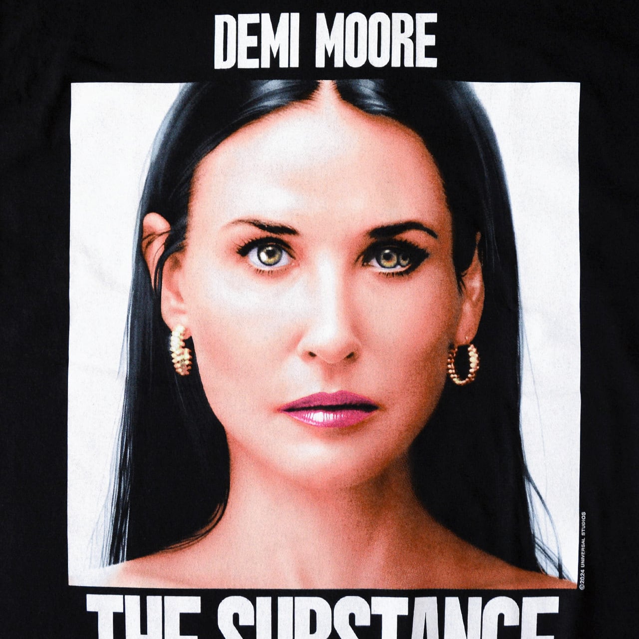 THE SUBSTANCE “DEMI MOORE” × GEEKS RULE 13 SILKSCREEN PRINTING T