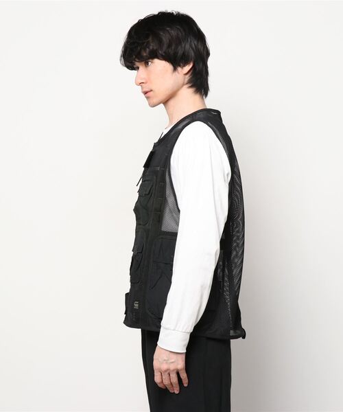 E UTILITY MESH VEST（ベスト）｜G-STAR RAW（ジースターロゥ）