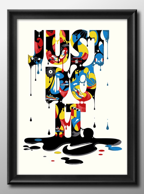 12770□ポスター 絵画 A3サイズ『ナイキ スニーカー ストリート