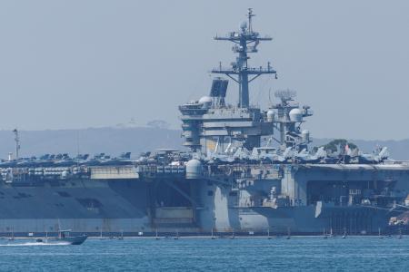 米軍がイラン製無人機撃墜 アラビア海、空母接近｜秋田魁新報電子版