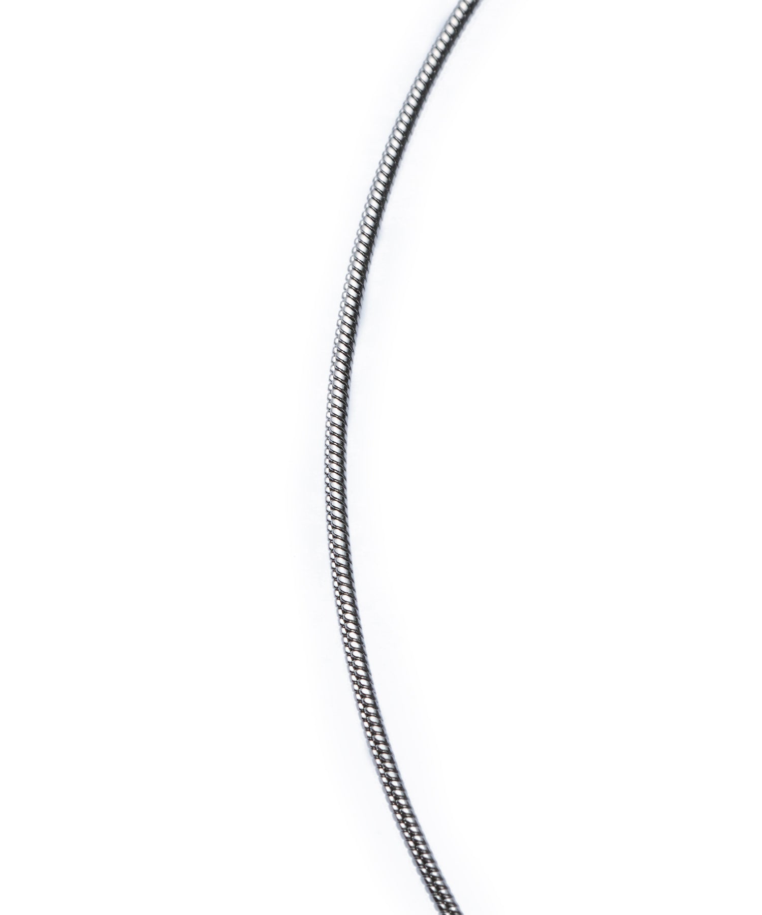 シルバー]0.8mmスネークチェーンネックレス/45cm