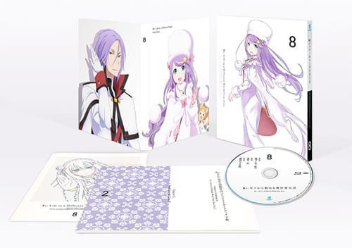 Re:ゼロから始める異世界⽣活』Blu-ray＆DVD第8巻のジャケットを飾る