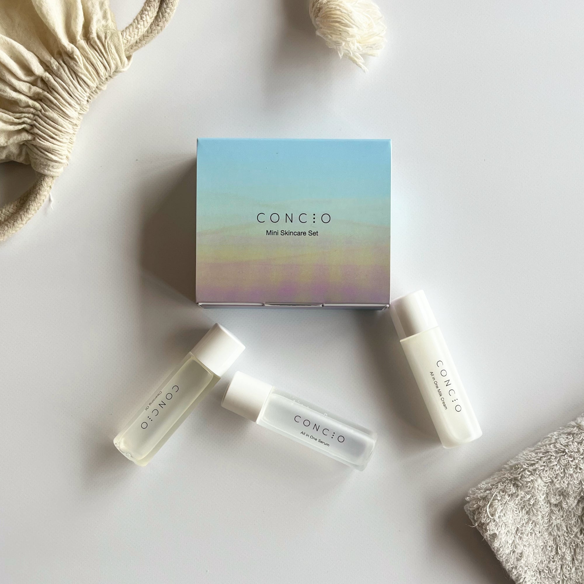 CONCIO 3ステップスキンケアのトライアルセット